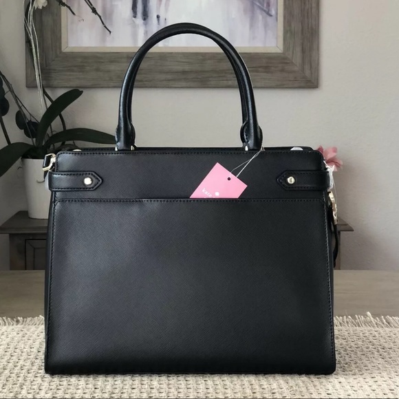 Staci Medium satchel Black Kate spade Crossbody - Picture 3 of 9